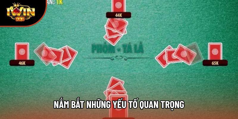 Nắm bắt những yếu tố quan trọng