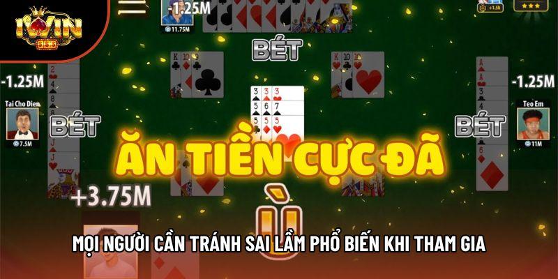 Mọi người cần tránh sai lầm phổ biến khi tham gia Mọi người cần tránh sai lầm phổ biến khi tham gia