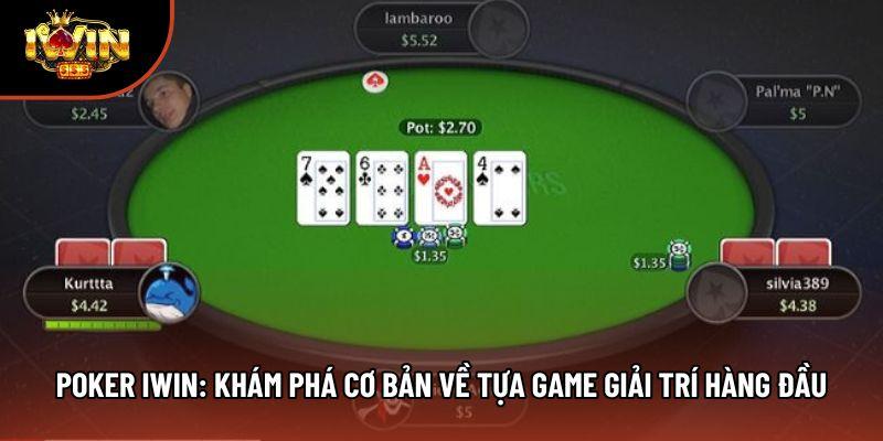 Poker Iwin: Khám Phá Cơ Bản Về Tựa Game Giải Trí Hàng Đầu
